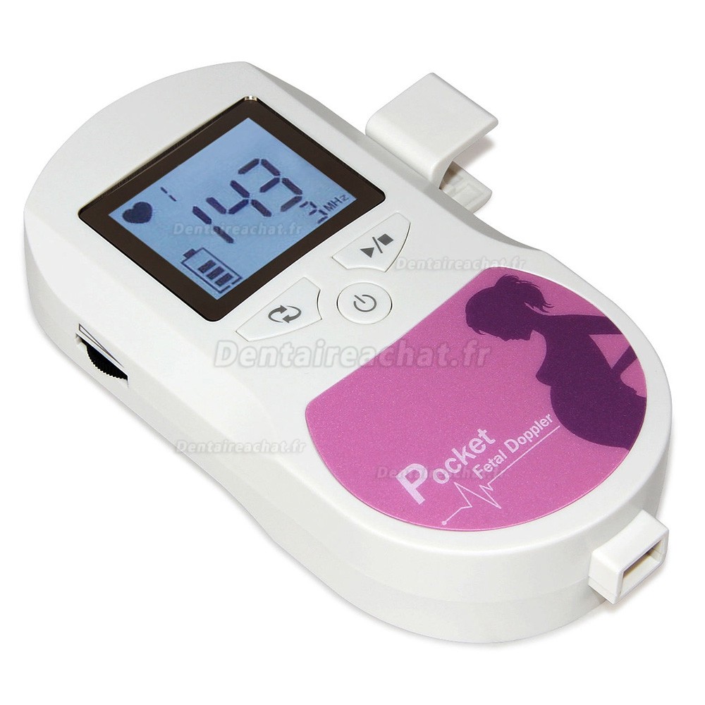 Moniteur f&oelig;tal de poche CONTEC Sonoline C1 (Doppler f&oelig;tal)
